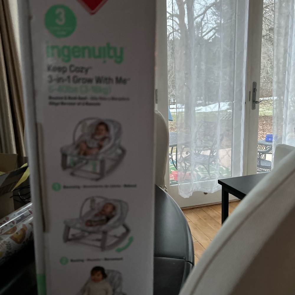 Ingenuity Keep Cozy 3-in-1 Grow With Me Baby Seat - Gray - Picture 4 of 6